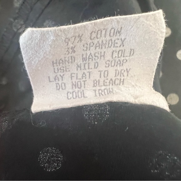 Ruby Rox Black White Polka Dot Strapless Retro Style Pinup Dress B18/22 - Picture 7 of 10